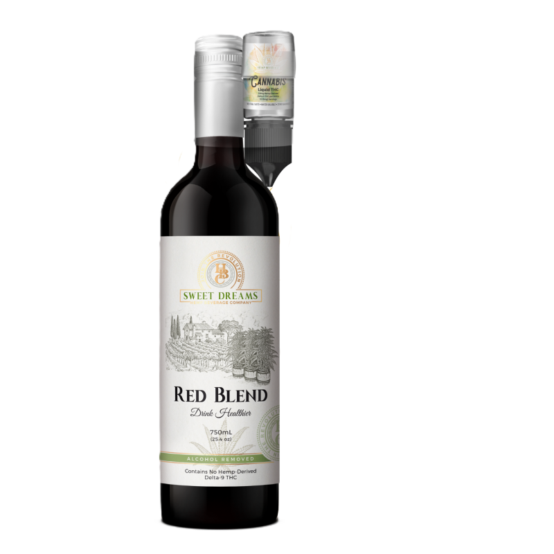 Hemp Beverage Co. N/A Red Blend With (50mg) Liquid THC